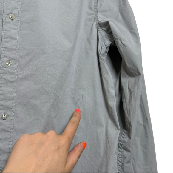 Vtg Y2K Diesel 1978 Long Sleeve Button Up Shirt Size Large Slate Grey - Picture 4 of 7